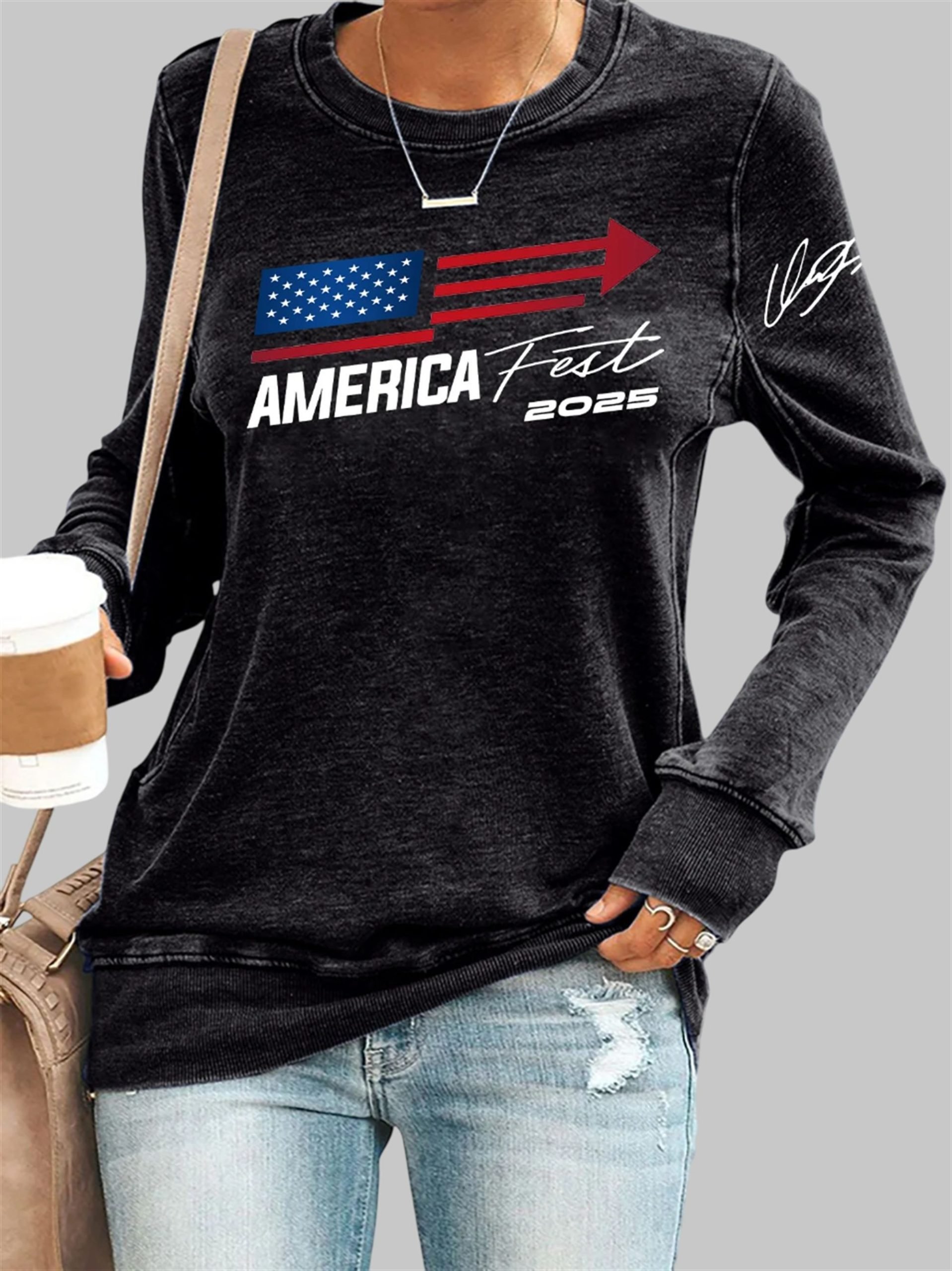 Retro America Fest 2025 Print Sweatshirt 5 Retro America Fest 2025 Print Sweatshirt 5