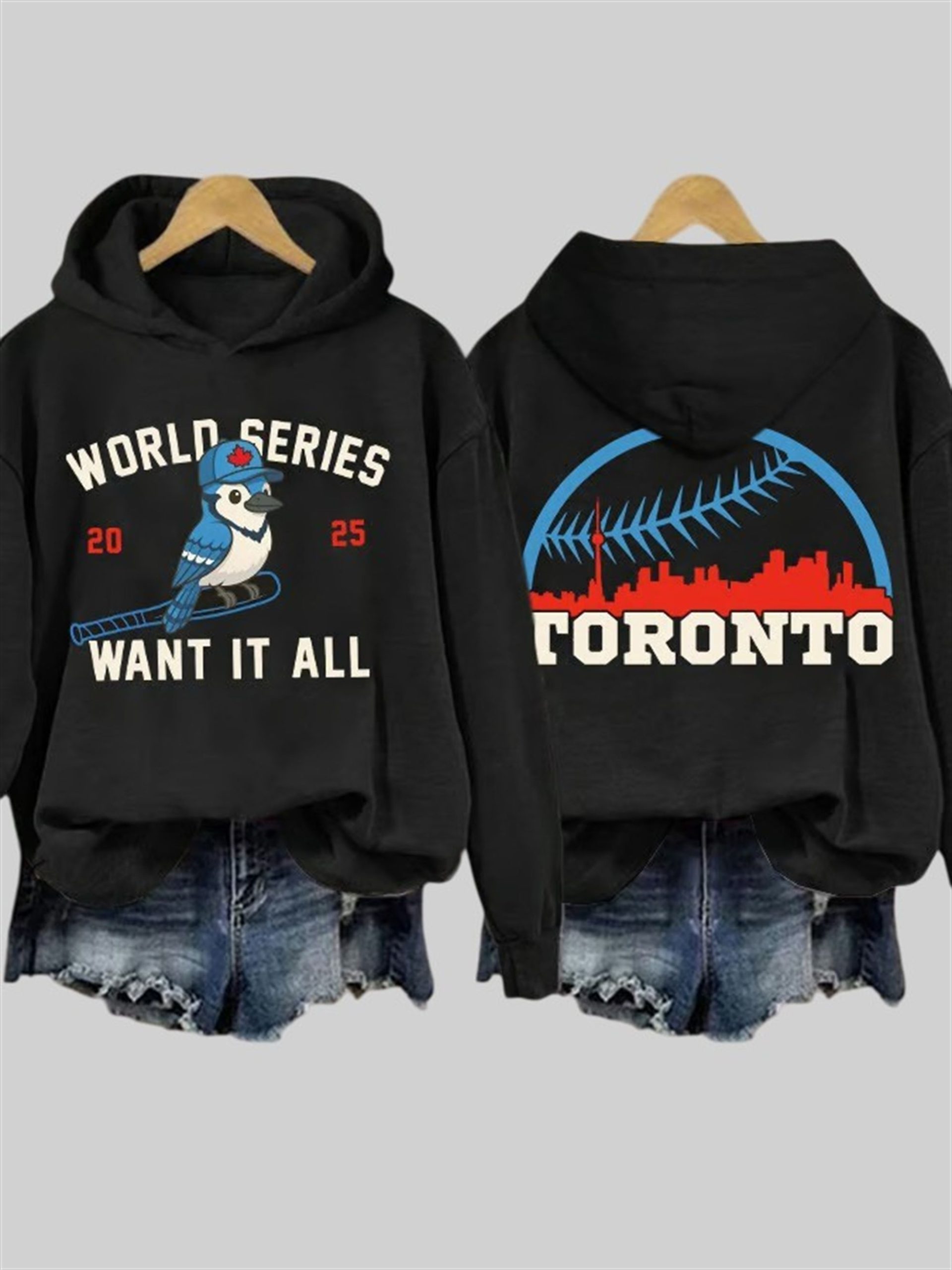 Retro Toronto Baseball World Series 2025 Want It All Print Hoodie 4 Retro Toronto Baseball World Series 2025 Want It All Print Hoodie 4