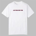 Sabrina Carpenter SNL Live From New York Shirt