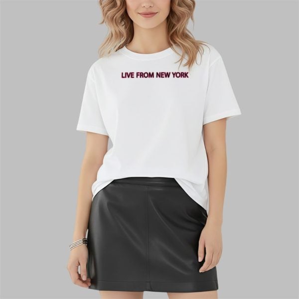 Sabrina Carpenter SNL Live From New York Shirt 3 4