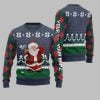 Santa Playing Golf Ugly Christmas Sweater 2025 Christmas 3