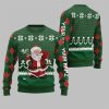 Santa Playing Golf Ugly Christmas Sweater 2025 Christmas 4