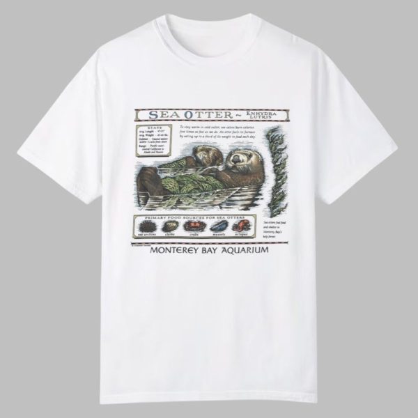 Sea Otter Monterey Bay Aquarium Shirt 0 0