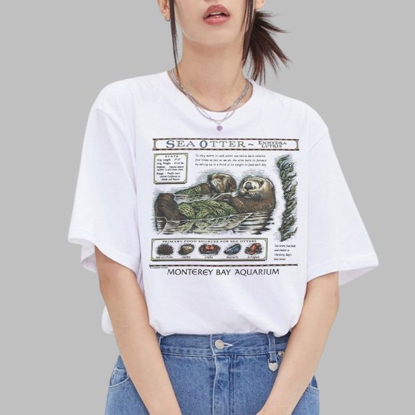 Sea Otter Monterey Bay Aquarium Shirt 0 1