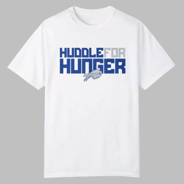 Sean McDermott Bills Huddle For Hunger Shirt 0 0
