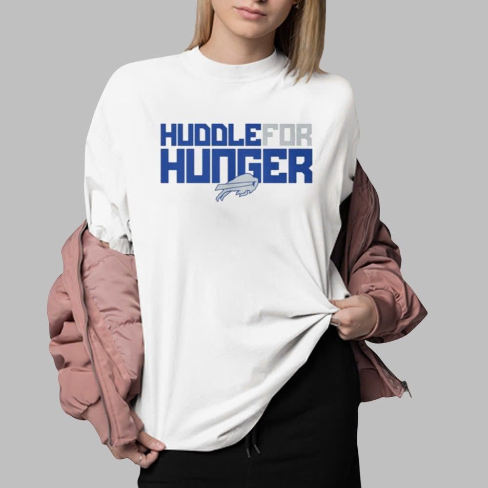 Sean McDermott Bills Huddle For Hunger Shirt 0 2 Sean McDermott Bills Huddle For Hunger Shirt 0 2