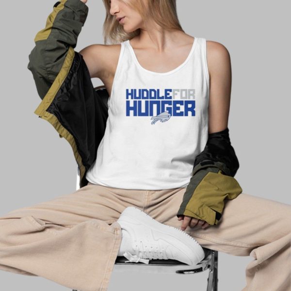 Sean McDermott Bills Huddle For Hunger Shirt 3 d