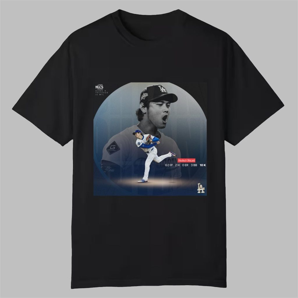 Shohei Ohtani Dodgers MVP NLCS 2025 Shirt 0 0