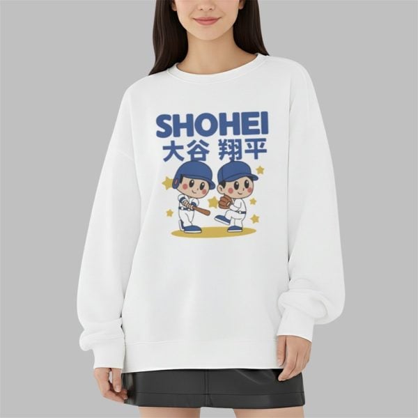 Shohei Ohtani Superstar Cartoon Baseball Shirt 3 9
