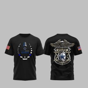 Cowboys Law Enforcement Appreciation Day 2025 Shirt 1 1
