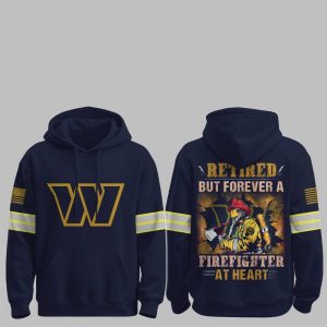 1 Commanders Firefighter Appreciation Night 2025 Hoodie