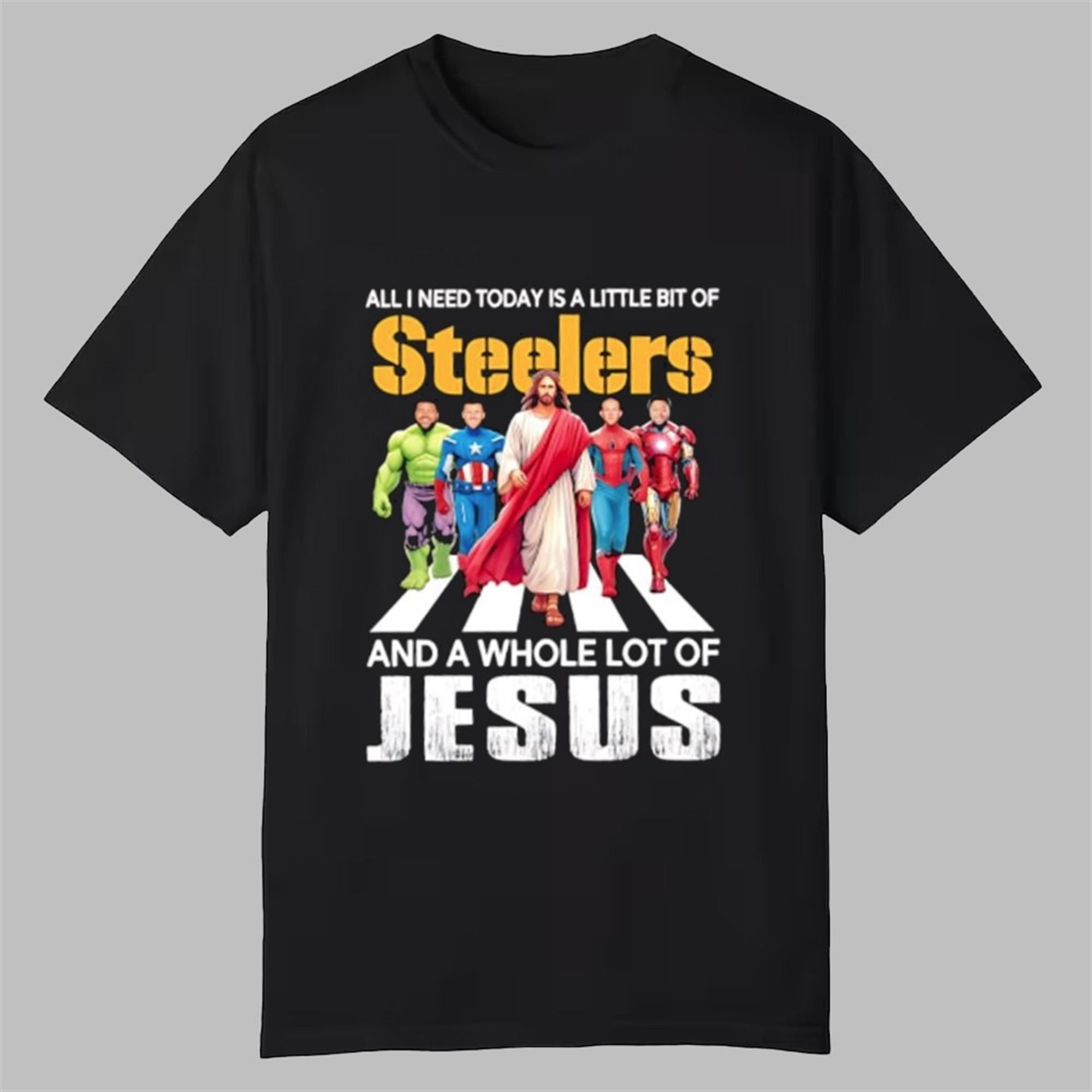 Steelers And A Whole Lot of Jesus Shirt 1 Steelers And A Whole Lot of Jesus Shirt 0 0