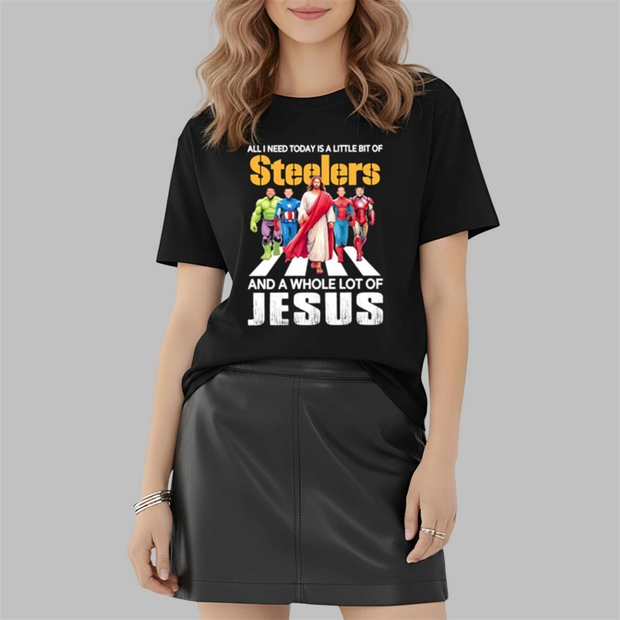 Steelers And A Whole Lot of Jesus Shirt 2 2 Steelers And A Whole Lot of Jesus Shirt 2 2