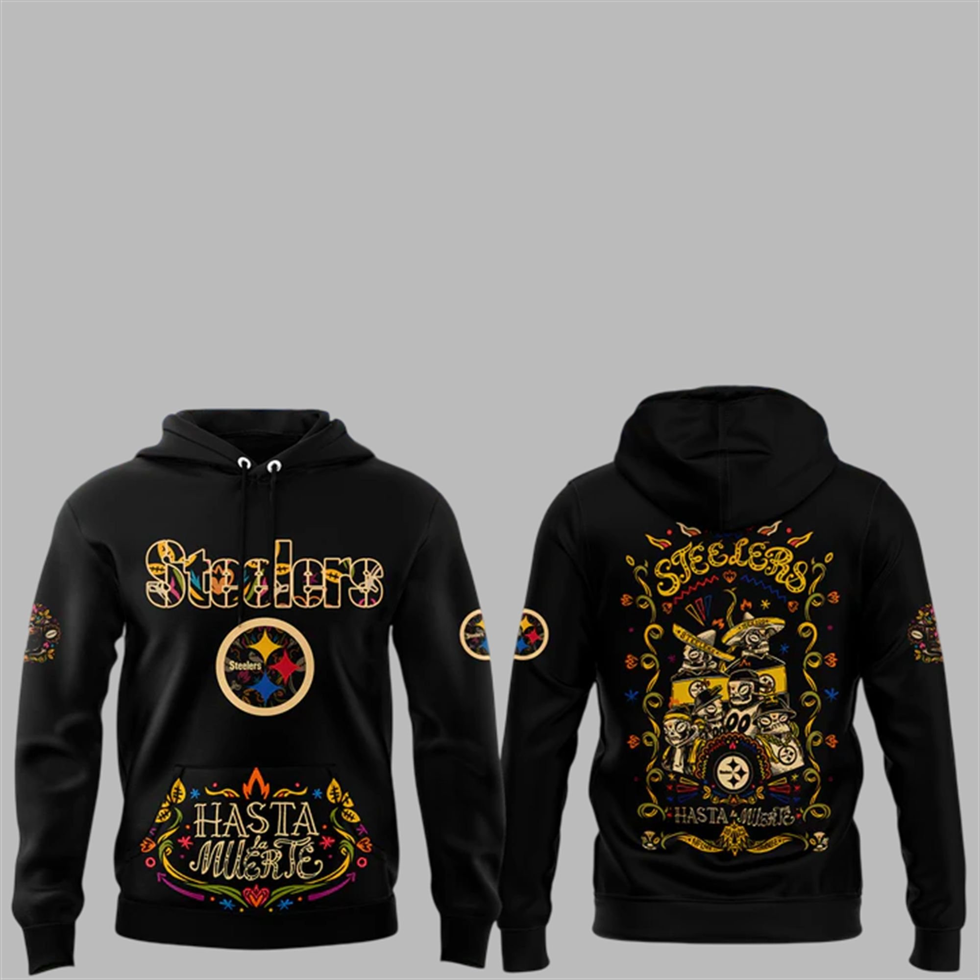 Steelers Hasta la Muerte 2025 Hoodie 1 Steelers Hasta la Muerte 2025 Hoodie 1