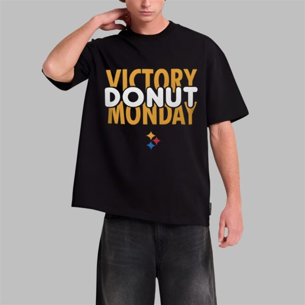 Steelers Victory Donut Monday Shirt 0 1