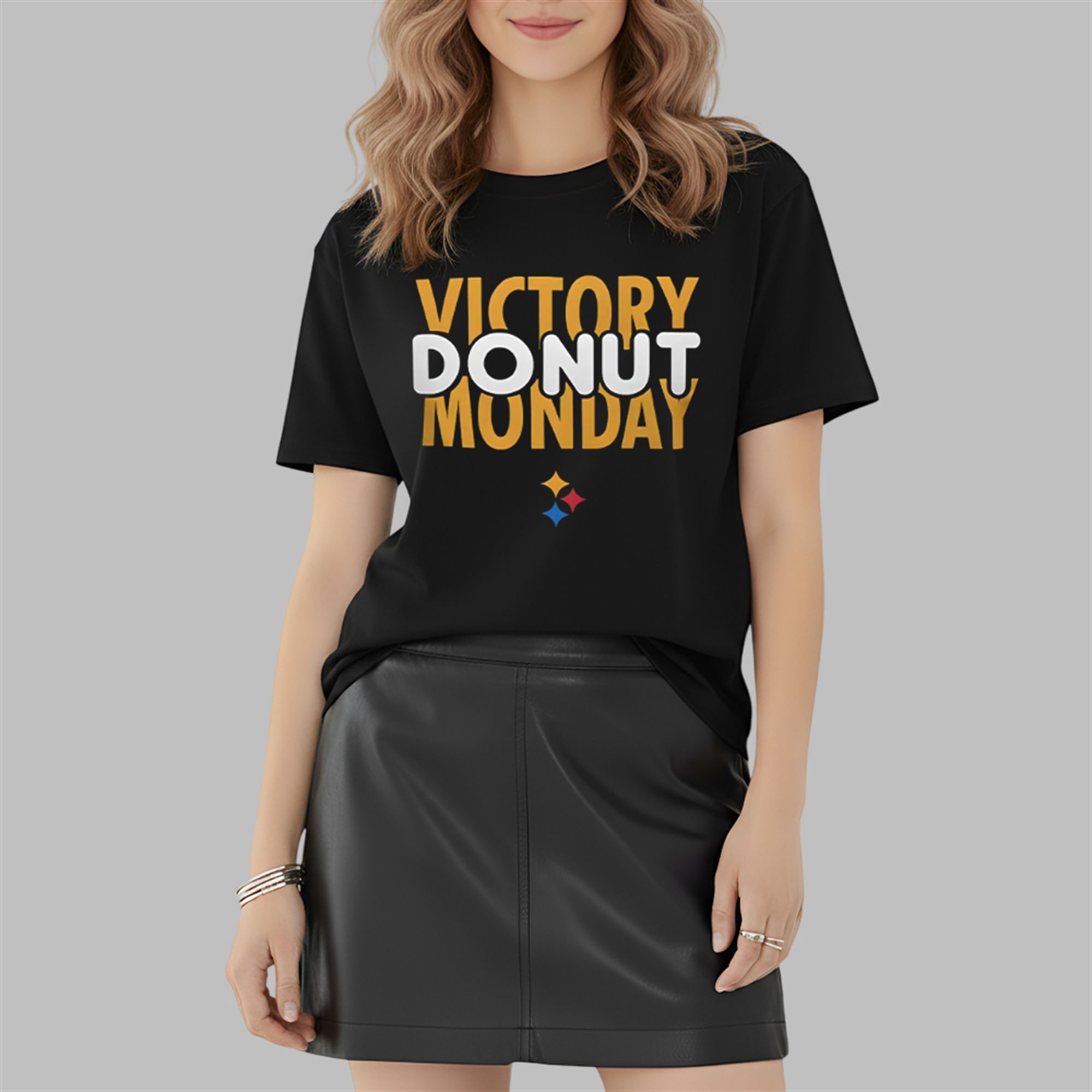 Steelers Victory Donut Monday Shirt 0 2 Steelers Victory Donut Monday Shirt 0 2