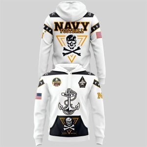2025 Navy Football Happy 250th Birthday Hoodie 1