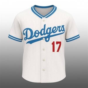 Kike Hernandez Dodgers 17 Jersey 1