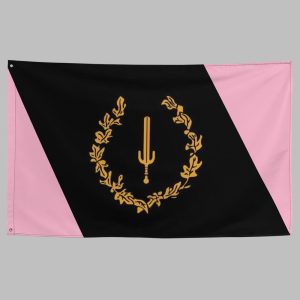 Monaleo Black American Princess Heritage Flag 0