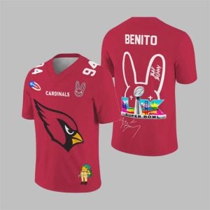 Cardinals Bad Bunny Bowl LX 2025 2026 Jersey 1 1