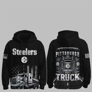 0 Steelers Truck Driver Appreciation Night Game 2025 Hoodie