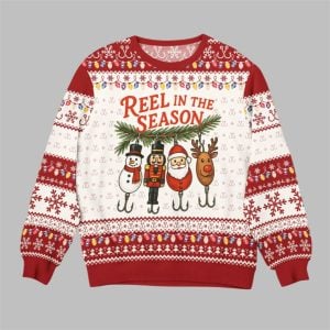 2025 Christmas Reel In The Season Ugly Sweater 1 1