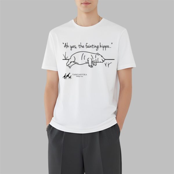 Tanganyika Wildlife Park Fainting Hippo Shirt 3 7