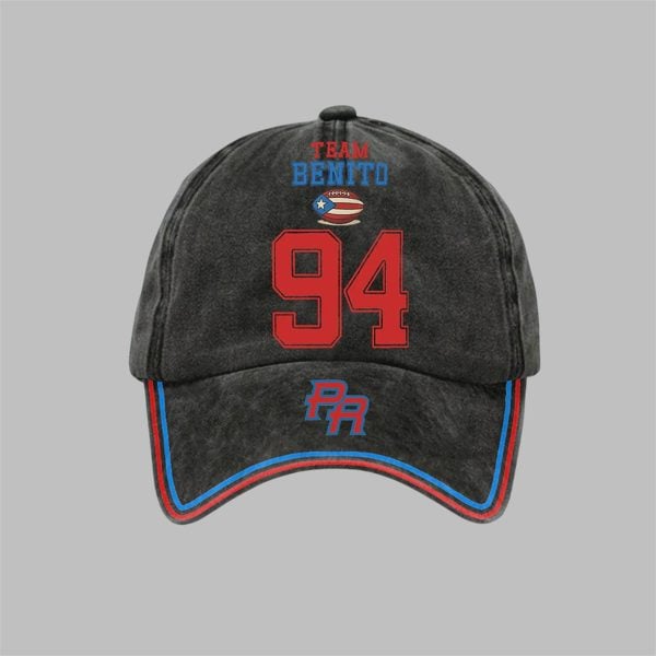 Team Bunny Football 94 Music Lover Printed Hat 1