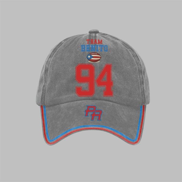 Team Bunny Football 94 Music Lover Printed Hat 2