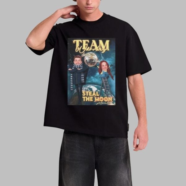 Team Warrky Sarah & David Steal The Moon Shirt