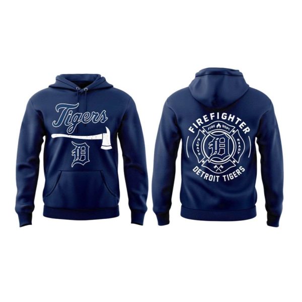 Tigers Firefighter Appreciation Month 2025 Hoodie 1 2