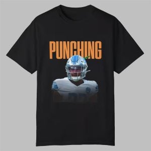Brian Branch Punching Shirt 0 0