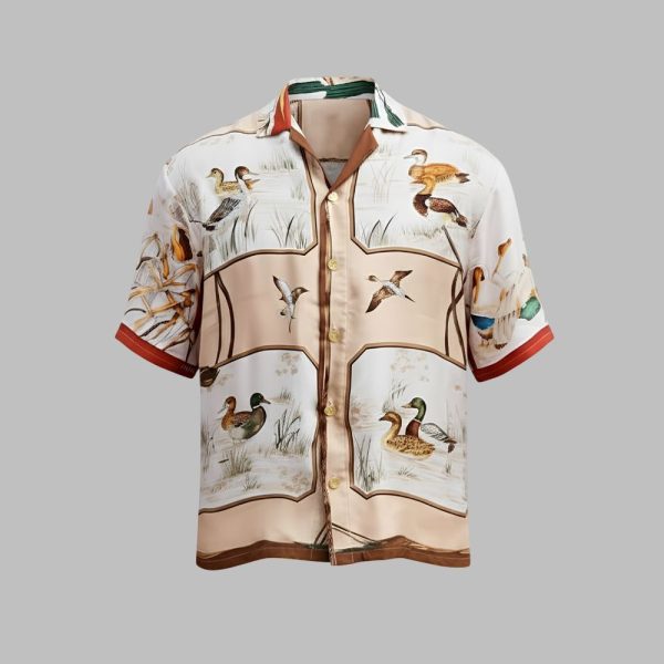 Travis Kelce Wood Duck Hawaiian Shirt 1