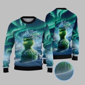 2025 Christmas Winter Wonderland Grnch Christmas Ugly Sweater 1 1