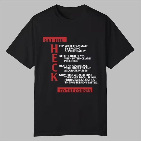 Tyronn Lue Clippers Get The Heck To The Corner Shirt 0 0