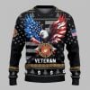 USMC Veteran Ugly Sweater 2025 Christmas 2