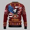 USMC Veteran Ugly Sweater 2025 Christmas 5