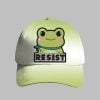Unisex Resort FDT Polish Frog Print Cap 1 1