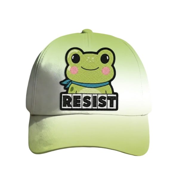 Unisex Resort FDT Polish Frog Print Cap 1 2