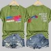 V-Neck Retro America Fest 2025 America's Future Starts Here Print T-Shirt 6 V Neck Retro America Fest 2025 Americas Future Starts Here Print T Shirt 2