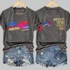 V-Neck Retro America Fest 2025 America's Future Starts Here Print T-Shirt 7 V Neck Retro America Fest 2025 Americas Future Starts Here Print T Shirt 3