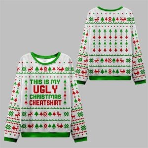 2025 Christmas This Is My Ugly Christmas Ugly Sweater 0