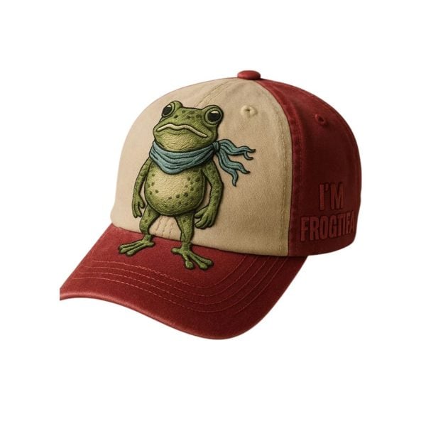 Vintage FDT Im Frogtifa Print Hat 1 2