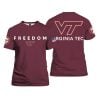 Virginia Tech Freedom Charlie Kirk Shirt 1 2
