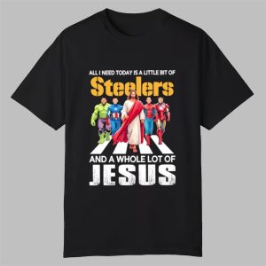 Steelers And A Whole Lot of Jesus Shirt 0 0