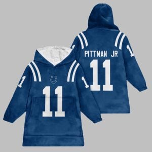 2025 Pittman Jr 11 Indianapolis Blanket Hoodie 1