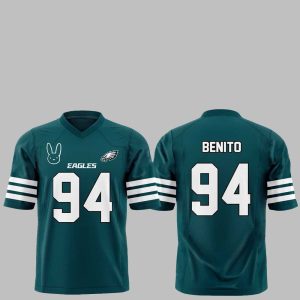 0 Eagles Bad Bunny Benito 2025 2026 Jersey