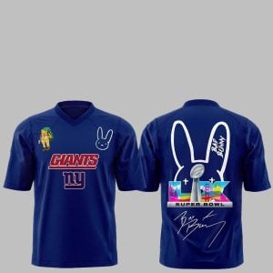 0 NY Giants Bad Bunny Halftime Show 2025 2026 Jersey