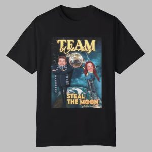 Team WarRky Sarah David Steal The Moon Shirt 0 0
