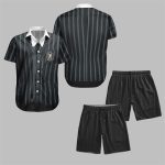 Wednesday Addams Nevermore Academy Halloween Costume Hawaiian Shirt